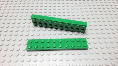 Lego 3 Platten 2x10 grün 3832 Set 8479 79003 41095 4432