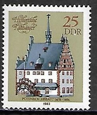 DDR postfrisch Michel-Nummer 2777