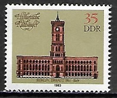 DDR postfrisch Michel-Nummer 2778