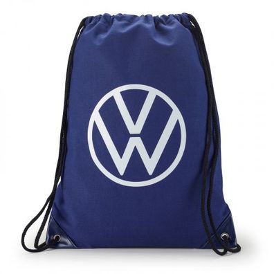 Original VW Turnbeutel New Volkswagen Sportbeutel Beutel Tasche blau 000087318K