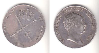 1 Kronentaler Silber Münze Bayern Maximilian I. Joseph 1809 (112040)