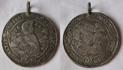 1 Taler Silber Münze Sachsen Altenburg 1624 Johann Philipp und seine 3 Brüder