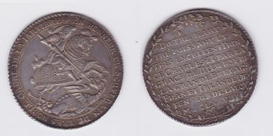 1 Taler Silber Münze Sachsen-Albertinische Linie Johann Georg II. 1678 (117282)