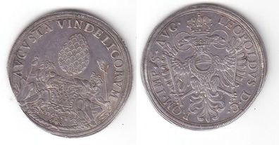 1 Taler Silber Münze Stadt Augsburg 1694 (118916)
