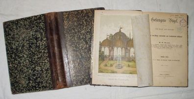 Brehm: Gefangene Vögel, 2 Bände von 1872/73 (Nr.13449)