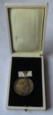DDR Ernst-Abbe-Medaille Ehrenmedaille Kammer der Technik KdT 900 Silber (115213)
