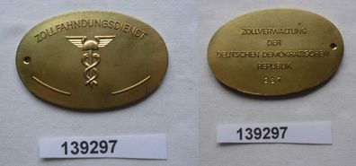 DDR Original Dienstmarke Zollfahndungsdienst Zollverwaltung Nr. 387 (139297)