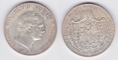 Doppeltaler Silber Münze Preussen Fr. Wilhelm IV. 1850 A (117881)