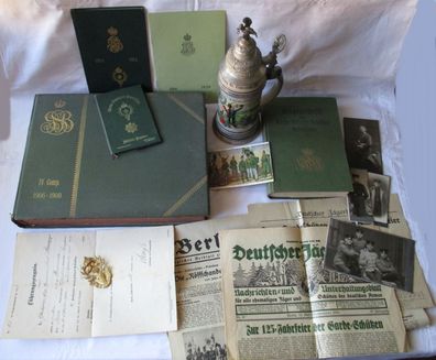 große Sammlung Reservistika IV. Comp. Garde Schützen Bataillon 1906-1908 /120106