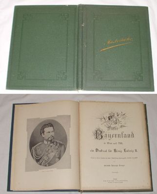 Musterbuch Unser Bayernland in Wort und Bild um 1900 (Nr.979)