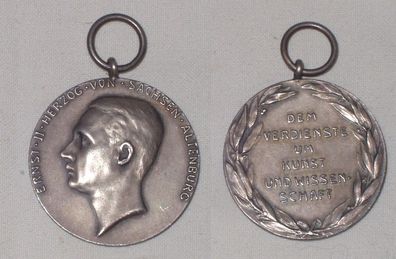 Sachsen Altenburg Medaille für Kunst und Wissenschaft (BN6988)
