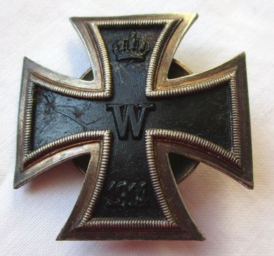 seltenes gewölbtes Eisernes Kreuz 1. Klasse 1914 1. Weltkrieg Modell 1939 (110850)