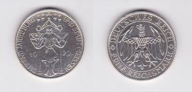 Silber Münze 5 Mark 1000 Jahre Stadt Meißen 1929 E Jäger 339 (135548)