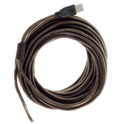 USB 2.0 aktives 25 m Verlängerungskabel 480 Mbps geschirmt A Stecker zu Buchse