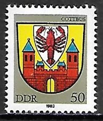 DDR postfrisch Michel-Nummer 2818