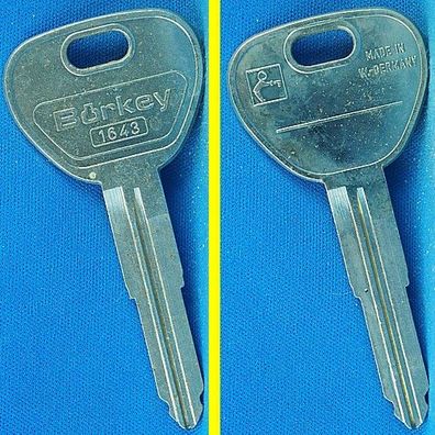 Schlüsselrohling Börkey 1643 für verschiedene Mitsubishi Serie 30010 - 32099