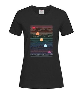 T-Shirt Damen-Wir teilen eine Sonne