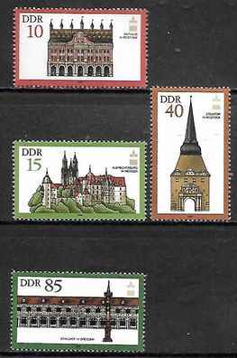 DDR postfrisch Michel-Nummer 2869-2872