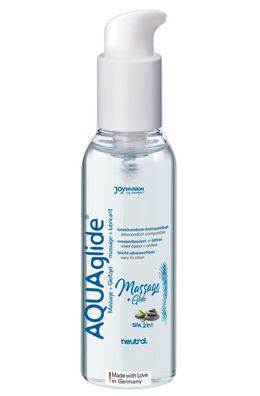 Joydivision 2-in-1 Massage-Öl Gleitgel Gleitmittel wasserbasis AQUAglide 200ml