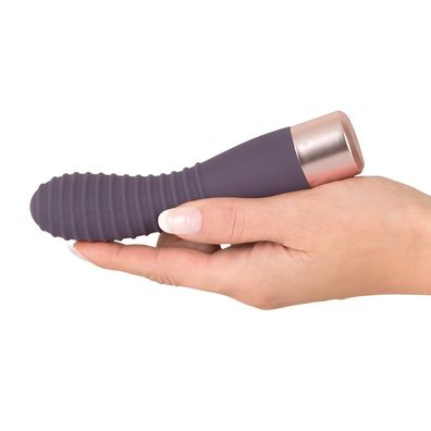 Silikon Elegant Vibrator, gerillter Schaft 10 Vibration Frauen Sexspielzeug 15cm