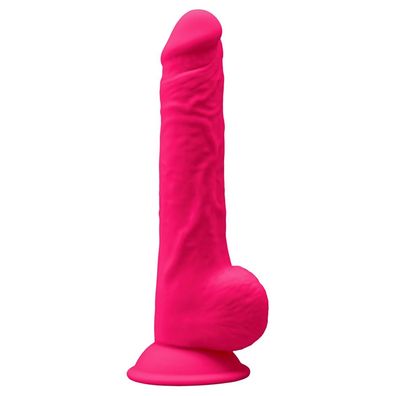 Silikon Dildo Wärme und Kälte - In Form biegen - 24cm Sex Silexd Mod. 3 Pink