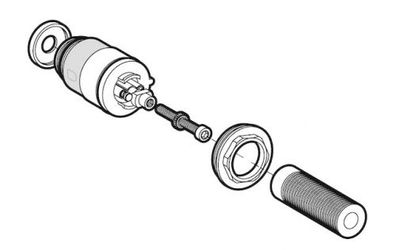 SCHELL Kartusche Edition ECO Niederdruck, auto. Düsenreinigungsnadel 296430099