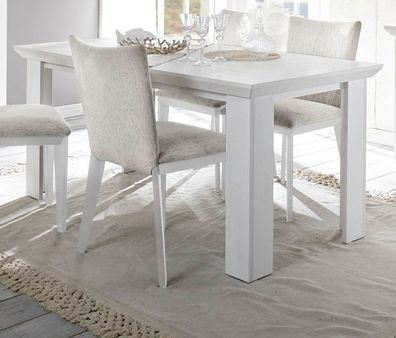 Esstisch weiß Pinie Landhaus Küchentisch Holztisch Esszimmer Tisch Hooge 160 cm