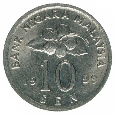 Malaysia 10 Sen 1999 A36819