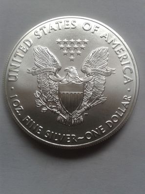 1$ 2021 American eagle Liberty 1 Unze bankfrisch 1 Unze Feinsilber 1 Dollar 2021