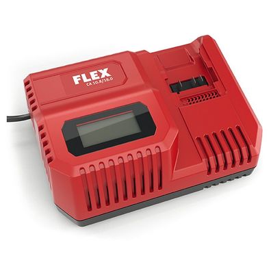Flex Schnelladegerät CA 10.8/18.0 V LCD Display Ladezustand Akkupack 417.882