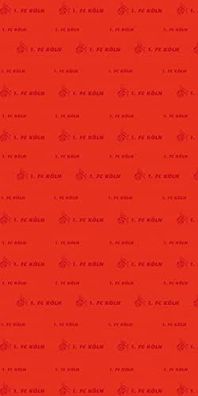 1. FC Köln Spannbettlaken 100 x 200 cm, rot, Baumwolle, 19,95 €