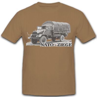NATO-Ziege G398SAM LKW Lastkraftwagen Fahrzeug Oldtimer Bw - T Shirt #8760