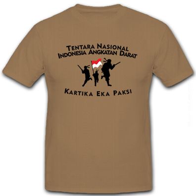 Tentara Nasional Indonesia Angkatan Darat - indonesian Armee - T Shirt #8628