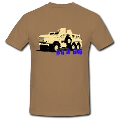 British Army Vehicle R 31 Allrad Militärfahrzeug LKW 6x6 - T Shirt #816