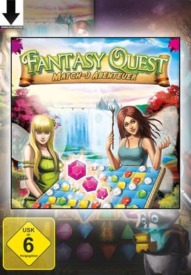 Fantasy Quest - 3 Gewinnt Spiel - Match 3 - PC Download Version