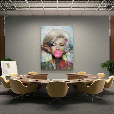 Bild auf Leinwand "Marilyn Monroe" Kunstdrucke, Wandbilder, Bilder, kein Poster