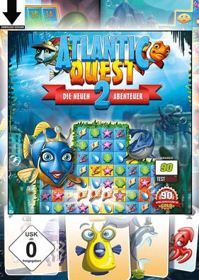 Atlantic Quest 2 - Match 3 - 3 Gewinnt Spiel - PC - Windows Download