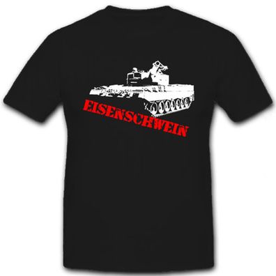 Eisenschwein Leopard 2 Panzer Panzerkampfwagen - T Shirt #7162