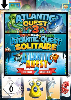 Atlantic Quest 2 + 3 - Atlantic Quest Solitaire - 3 Vollversionen Download