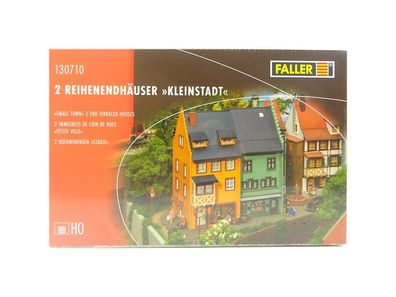 Bausatz Modellbahn 2 Reihenendhäuser Kleinstadt, Faller H0 130710, neu