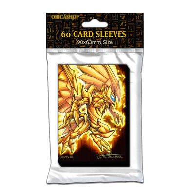 HOLO Sleeves - The Winged Dragon of Ra (60pcs) - OVP Yugioh Naruto Vanguard