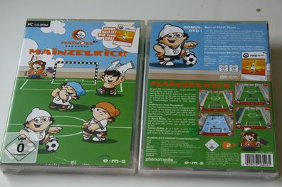 Mainzelkick + Bonus DVD Bundle FIFA Fever (PC, 2006) New Neuware