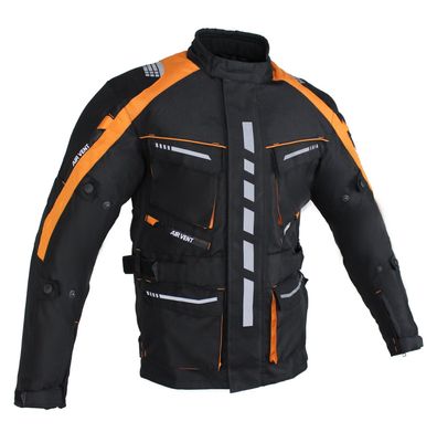 Herren Motorrad Textil Jacke Biker Polyester Sport Touring Jacke mit Protektoren Oran