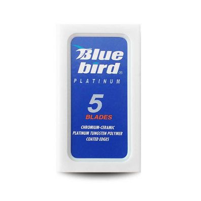 Blue Bird Platinum Hi Stainless Double Edge Rasierklingen 5 Stück