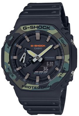 Casio G-Shock Uhr GA-2100SU-1AER Armbanduhr schwarz