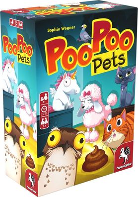 Poo Poo Pets - Ein tierisch wildes Würfelspiel (Deutsch/ Englisch)
