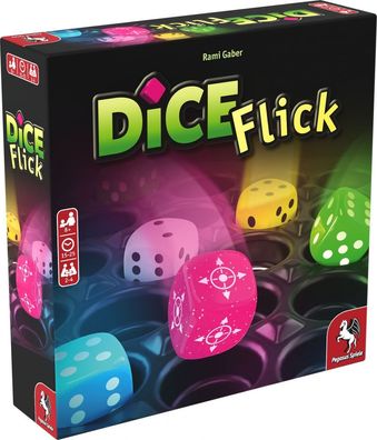 Dice Flick - Das verrückte Schnipp-Würfelspiel ab 8 Jahren