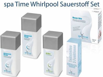 spa time Whirlpool SPA Sauerstoff Set Aktiv Sauerstoff Granulat Aktivator Pflege