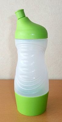 Lieselotte Trinkflasche Trinkflasche mit abschraubbarem Deckel und Sicherheitsve 