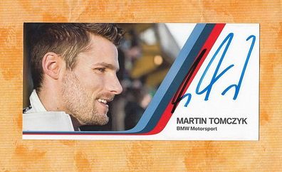 Martin Tomczyk (BMW-Motorsport) - persönlich signiert